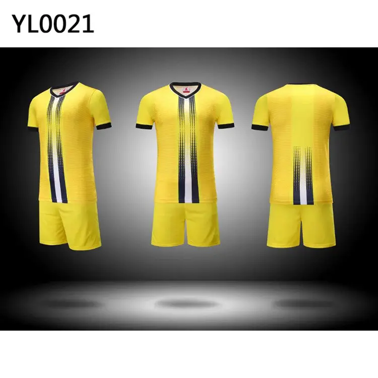 Nach slim fit fußball shirts großhandel sublimation volle männer jersey set fußball kits