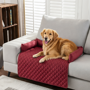 Canapé-lit pour animaux de compagnie, lavable, <span class=keywords><strong>imperméable</strong></span>, avec <span class=keywords><strong>coussin</strong></span> et rebord - Product Image 4