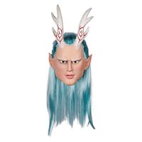 Masques en plastique Roi Dragon de la Mer de l'Est, thèmes Fantaisie & Science-fiction Ao Guang & Ao Run, pour soirées danse TikTok et accessoires de selfie