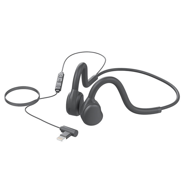 Non in Ear Sports Cycling Wired AAC Dynamic ENC Low Latency Hanging Headphones Lightweight Open Back Gaming Headset Device Mic