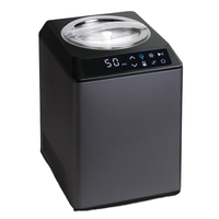 Machine à crème glacée numérique tactile 2,5 L entièrement automatique, pour la crème glacée maison, le gelato, les slushies, le yogourt glacé