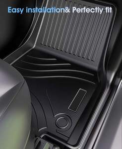 Alfombrillas de coche TPE 3D duraderas impermeables para accesorios interiores de automóviles para Hyundai <span class=keywords><strong>i10</strong></span> RHD - Product Image 6