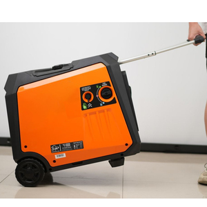 Generador de Gasolina Portátil con Inversor Digital RAISE <span class=keywords><strong>GPOWER</strong></span> RZ3150is 220V 3600RPM 5KW, Arranque Automático, Monofásico, Precio de Fábrica en China - Product Image 5