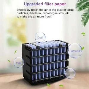 New Conditioning Fan Portable Household Desktop Usb Cooling Mobile Humidification Water-cooled Spray Small Portable - Product Image 3