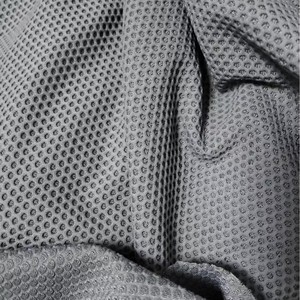 Fornitura Diretta dalla Fabbrica: Tessuto Elasticizzato in Spandex Grigio Traspirante con Bolle Concavo-Convessi per <span class=keywords><strong>Polo</strong></span> da <span class=keywords><strong>Uomo</strong></span> e Ragazza - Product Image 4
