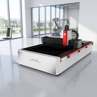 Machine de découpe laser 3015, découpeuse laser à fibre 3000W pour tôles d'acier, découpeuse de métal haute précision