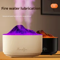 Mesin Aromaterapi Gunung Berapi Terbaru 2025, Bertenaga Baterai Listrik, Lampu Warna-warni, Humidifier Mobil USB untuk Minyak Esensial, Rendah Kebisingan