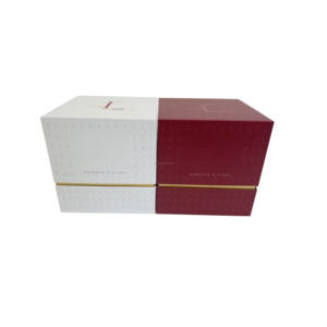 กล่องบรรจุภัณฑ์เทียนแบบแข็งที่ปรับแต่งได้ พร้อมลายนูนเคลือบด้านบุฟองน้ำ สำหรับน้ำหอมและเทียนขนาด 50 มล. - Product Image 4