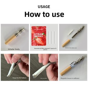 Bâtonnets <span class=keywords><strong>de</strong></span> remplacement <span class=keywords><strong>de</strong></span> nicotine multi-saveurs en <span class=keywords><strong>bois</strong></span> naturel <span class=keywords><strong>pour</strong></span> une haleine fraîche et le soulagement des envies - Product Image 4