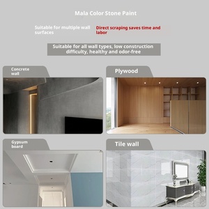 Peinture murale autocollante décorative en acrylique <span class=keywords><strong>Mara</strong></span>, effet pierre colorée, design moderne, revêtement UV, protection de la vie privée pour hôtel et appartement - Product Image 4
