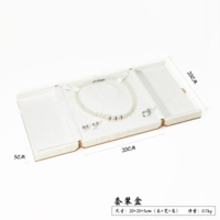 FANDIJI Nouvelle Boîte à Bijoux de Luxe Impériale Tendance avec Design Exquis à Motifs Bambou – Coffrets à Bijoux Personnalisés