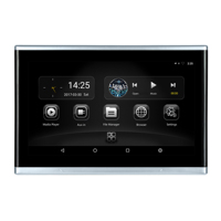 Monitor para reposacabezas de asiento trasero de coche, pantalla táctil IPS de 12 pulgadas, 1080P, 12v, android 9,0