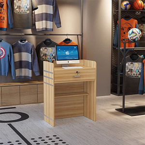 モダンミニマリスト木製ロッカーキャビネット受付プライベートパネル受付カウンターホテルスクール病院用アプリケーション - Product Image 2