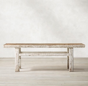 Table à manger en bois style chinois Antique, meuble de salon, Shabby et <span class=keywords><strong>Chic</strong></span>, pour événements anciens, ferme de mariage - Product Image 5