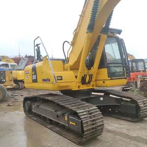 Bomba de motor de excavadora sobre orugas Komatsu de 20 toneladas de alta calidad usada buena para obras de construcción Venta barata Shanghai - Product Image 4