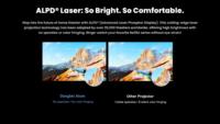Le premier projecteur laser Google TV Dangbei Atom Mini projecteur DLP portable ALPD Laser 1920x1080 4K Projecteurs intelligents