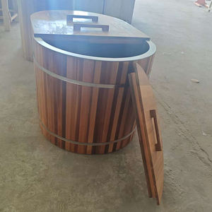 Sauna Moderna de Fábrica con Paneles de Madera de Pino Termotratada, Villa de Vapor con Estufa en Venta - Product Image 2