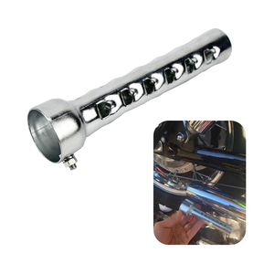1 Pieza Silenciador Universal Largo de 8 Pulgadas para Motocicleta Harley <span class=keywords><strong>Honda</strong></span> Yamaha Suzuki Scooter Dirt Bike 50mm/2" Tubos de Escape DB-Killer - Product Image 1