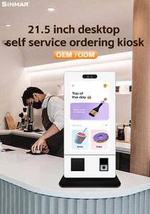 Kiosque de <span class=keywords><strong>paiement</strong></span> en libre-service Sinmar 21,5 pouces, terminal de commande automatique intelligent pour la vente au détail, machine de commande automatique de table pour restaurant - Product Image 4