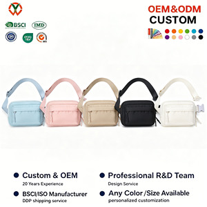 <span class=keywords><strong>Riñonera</strong></span> de Lujo Personalizada OEM, Bolsa de Cintura Resistente al Agua, Bolsos Cruzados de Moda para Correr - Product Image 1