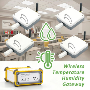 Sistema de Monitoreo Inteligente con Registrador en Tiempo Real, Sensor Inalámbrico de Temperatura, Humedad y Movimiento, Plástico OEM IP65 - Product Image 1