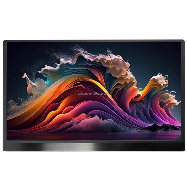 15.6 Inch IPS OLED 4K 3840x2160P 120Hz 400 Nits Portable Foldable Gaming Monitor with VR Ready and Built-in Speakers