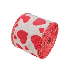 Ballon cadeau artisanal imprimé Duoyou, ruban d'emballage pour les fêtes, artisanat <span class=keywords><strong>de</strong></span> Noël, nœud, <span class=keywords><strong>couronne</strong></span> <span class=keywords><strong>de</strong></span> Noël - Product Image 3