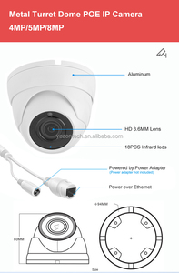 ใหม่ชุดกล้องวงจรปิดรักษาความปลอดภัยพร้อมจอแสดงผล 4MP 2K POE NVR 4CH 3.6 มม.เลนส์ 30 M Night Vision การตรวจจับการเคลื่อนไหว P2P 82 - Product Image 5