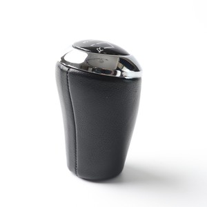 Palanca de Cambios de Cuero con Anillo Cromado de 5 Velocidades para Mazda 3 BK BL 5 CR CW 6 II <span class=keywords><strong>GH</strong></span> CX-7 ER MX-5 NC <span class=keywords><strong>III</strong></span> - Product Image 4