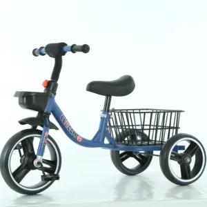 厂家批发热卖儿童钢架婴儿三轮车儿童骑玩具三轮车中国