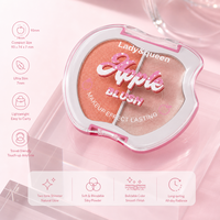 ODM Private Label Apple Blush Compact Poudre Lisse et Estompable Éclat Radieux Application Facile Maquillage pour Filles E-commerce