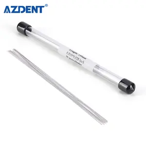 Azdent suministro Dental ortodoncia recto trenzado Lingual retenedor alambre 150 mm