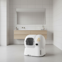 EUR PET Bac à litière automatique autonettoyant intelligent pour chat avec application Version internationale Bon prix