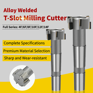 Fresa de ranurado en T indexable de alta resistencia para procesamiento de fundición de hierro, fresas de carburo de grado YG <span class=keywords><strong>YT</strong></span> YW para CNC - Product Image 3