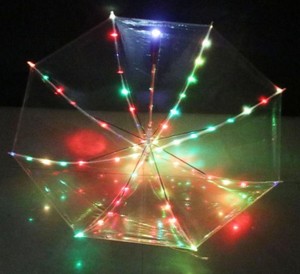 <span class=keywords><strong>Paraguas</strong></span> Recto de 27 Pulgadas y 8 Varillas con Luz LED, Control Manual, Diseño Minimalista - <span class=keywords><strong>Comprar</strong></span> Ahora - Product Image 5