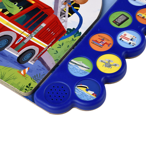 Jesus Yêu Tôi và các bài hát kinh thánh khác Christian trẻ em âm thanh <span class=keywords><strong>S</strong></span>ách đồ chơi âm nhạc với 6 nút âm thanh cho trẻ mới biết đi - Product Image 6