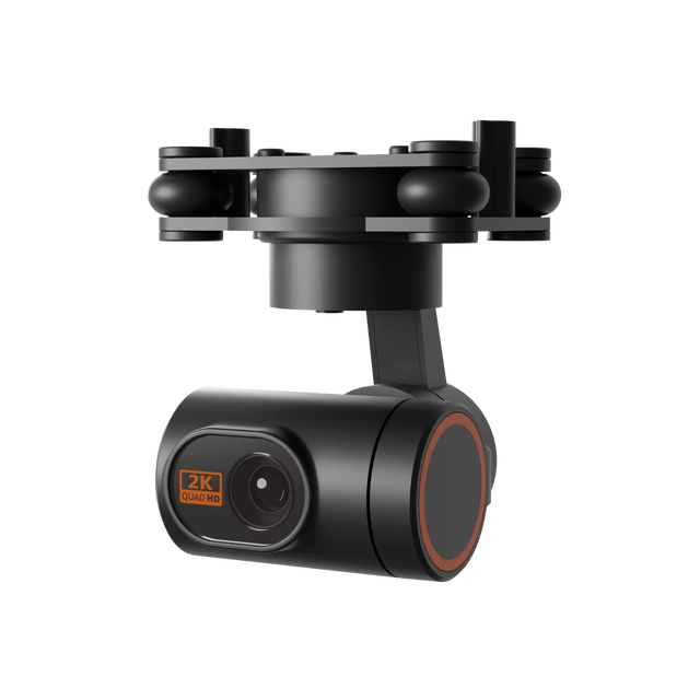 Skydroid C10 Pro Small 3 Axis 2K HD Gimbal Camera Supporting Real-time Image Feedback Compatible with RC Drone Remote Control