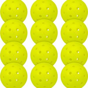 Bola Pickleball FiveK Rotomolded Berkualitas Tinggi Ringan Sweet Spot Hiburan Konstruksi Tanpa Sambungan 40 Lubang Logo Kustom - Product Image 1