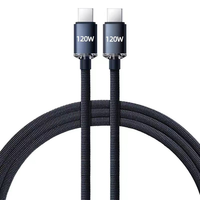 Cable de Carga Rápida PD Tipo-C de 120W, Material TPE, 6A, Conductor de Cobre Puro para EPhone 17/16/15 Pro Max, Móvil y Computadora