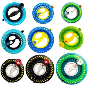 Üst sağ FR el Trolling <span class=keywords><strong>Reel</strong></span> tatlısu balıkçılık el Caster sarma Trolling olta makara plastik hattı makaraları - Product Image 2