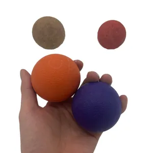 ลูกบอลนวดไม้ก๊อกแกะสลักโลโก้,ลูกบอลนวดวัสดุธรรมชาติปรับแต่งขนาดสีชุดลูกกลิ้งไม้ก๊อกบล็อกโยคะ