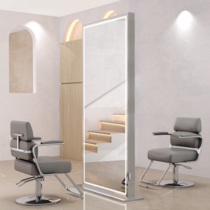 Espejo de Belleza con Retroiluminación LED Premium y Mesa Auxiliar, Muebles Profesionales para Salón de Peluquería - Product Image 5