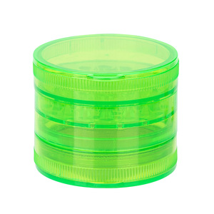 Custom Logo 5 Layer Plastic <b>Herb</b> <b>Grinder</b> Colorful Acrylic Dry <b>Herb</b> Crusher Smoking Accessories Container - Product Image 5
