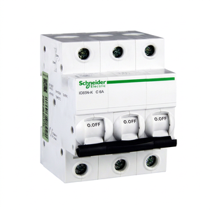 เบรกเกอร์ขนาดเล็ก IC65N-K 1P/2P 40A/50A ได้รับการรับรองมาตรฐาน CE ติดตั้งบนราง DIN ความสามารถในการตัดกระแสไฟ 6kA สำหรับใช้งานเชิงพาณิชย์ ที่อยู่อาศัย และโรงงาน - Product Image 1