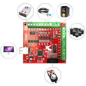 <span class=keywords><strong>Motor</strong></span> paso a paso <span class=keywords><strong>servo</strong></span> de circuito cerrado CNC Nema 34 con codificador, controlador, fuente de alimentación y placa de interfaz <span class=keywords><strong>MACH3</strong></span>, juego de 1, 3 o 4 unidades para grabadora - Product Image 6