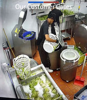 Commerciële Multifunctionele Ultrasone Bubbel Wasmachine Motor Water Voor Vaatwerk Fruit Groenten Nauwkeurig