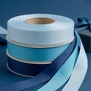 Cinta de Grosgrain Azul de Primera Calidad de 1.5 Pulgadas para Boutiques, Panaderías y Organizadores de Eventos - Product Image 2