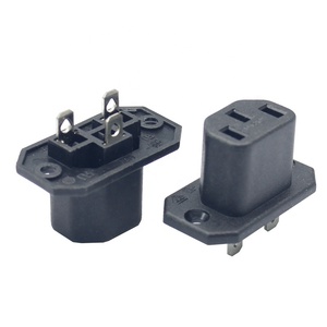 3PIN IEC60320 C13 Mount Nữ Bảng Điều Khiển Ổ Cắm Điện Đầu Vào Ổ Cắm Kết Nối AC 250V 10A - Product Image 2