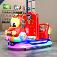 Nouvelle arrivée commerciale 3D dessin animé Train Kiddy Ride Machine de jeu voiture à bascule à pièces pour centre de divertissement