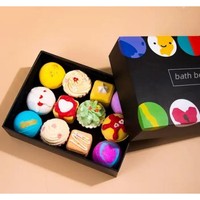 Coffret Cadeau de Bombes de Bain Effervescentes Bio Colorées à la Lavande, Véganes, Aromathérapie Florale, Haute Qualité, pour Spa et Soins Corporels
